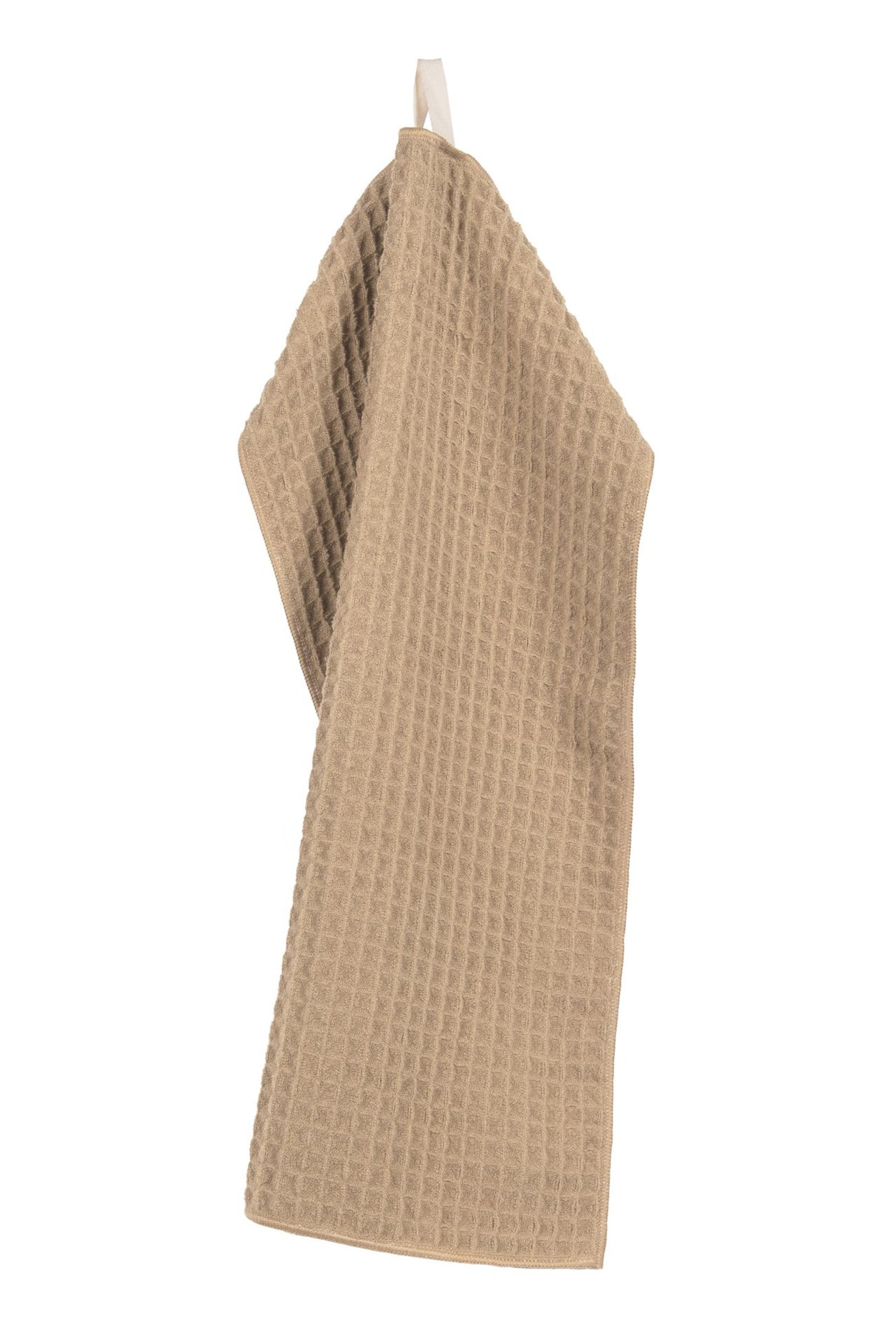 KEUKENHANDDOEK ESSENTIALS WAFFLE (SET/2) - ZAND