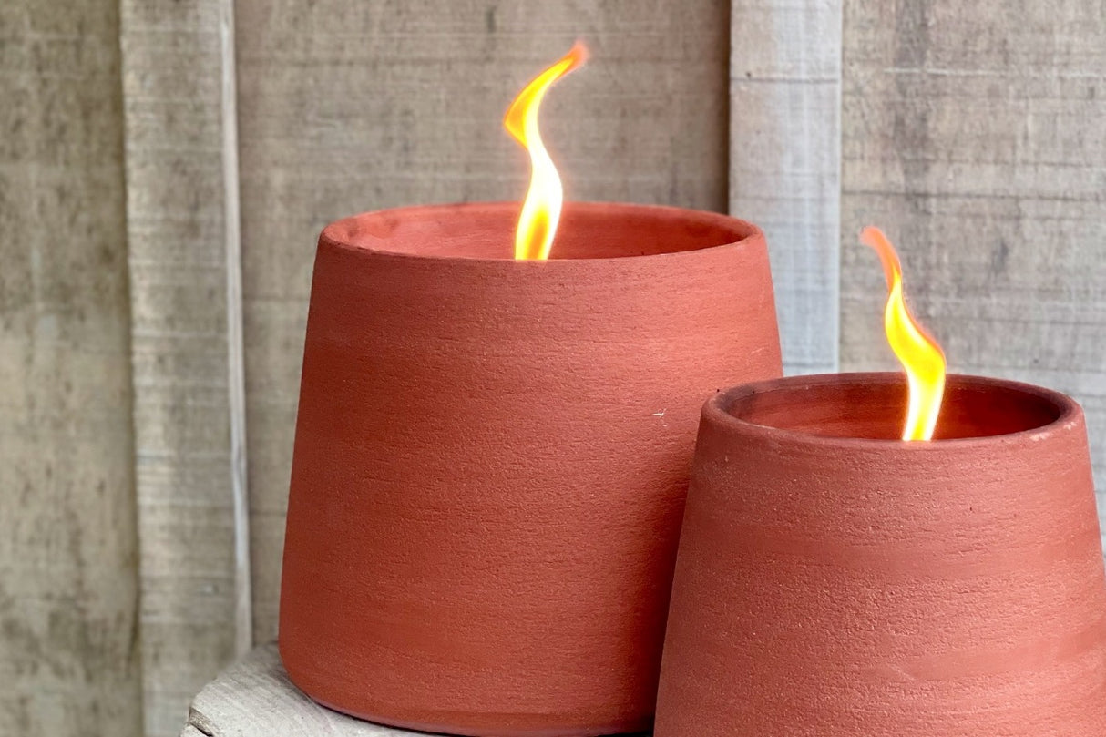 MEDIUM OUTDOOR GEURKAARS - TERRACOTTA