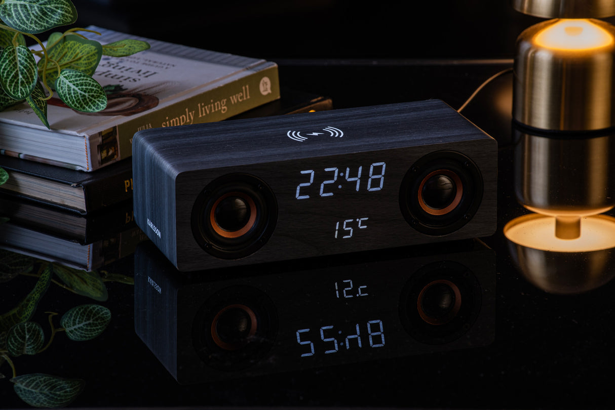 CLASSIC - ALARM CLOCK/SPEAKER/PHONE CHARGER