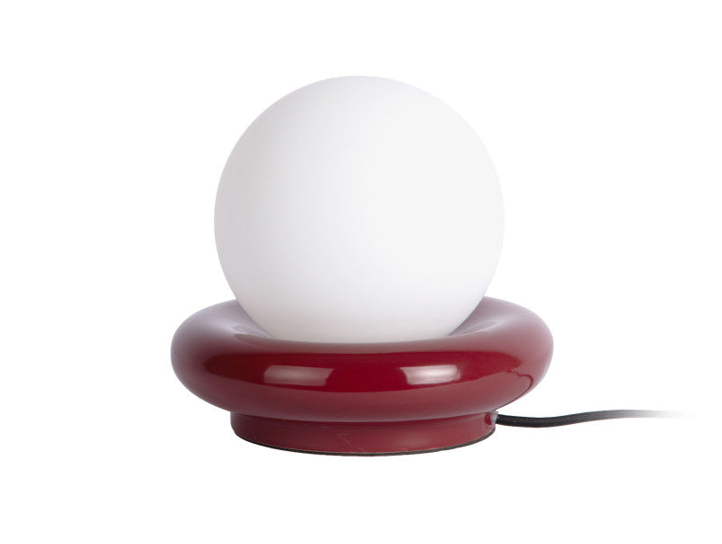 TAFELLAMP CATANIA - BURGUNDY RED