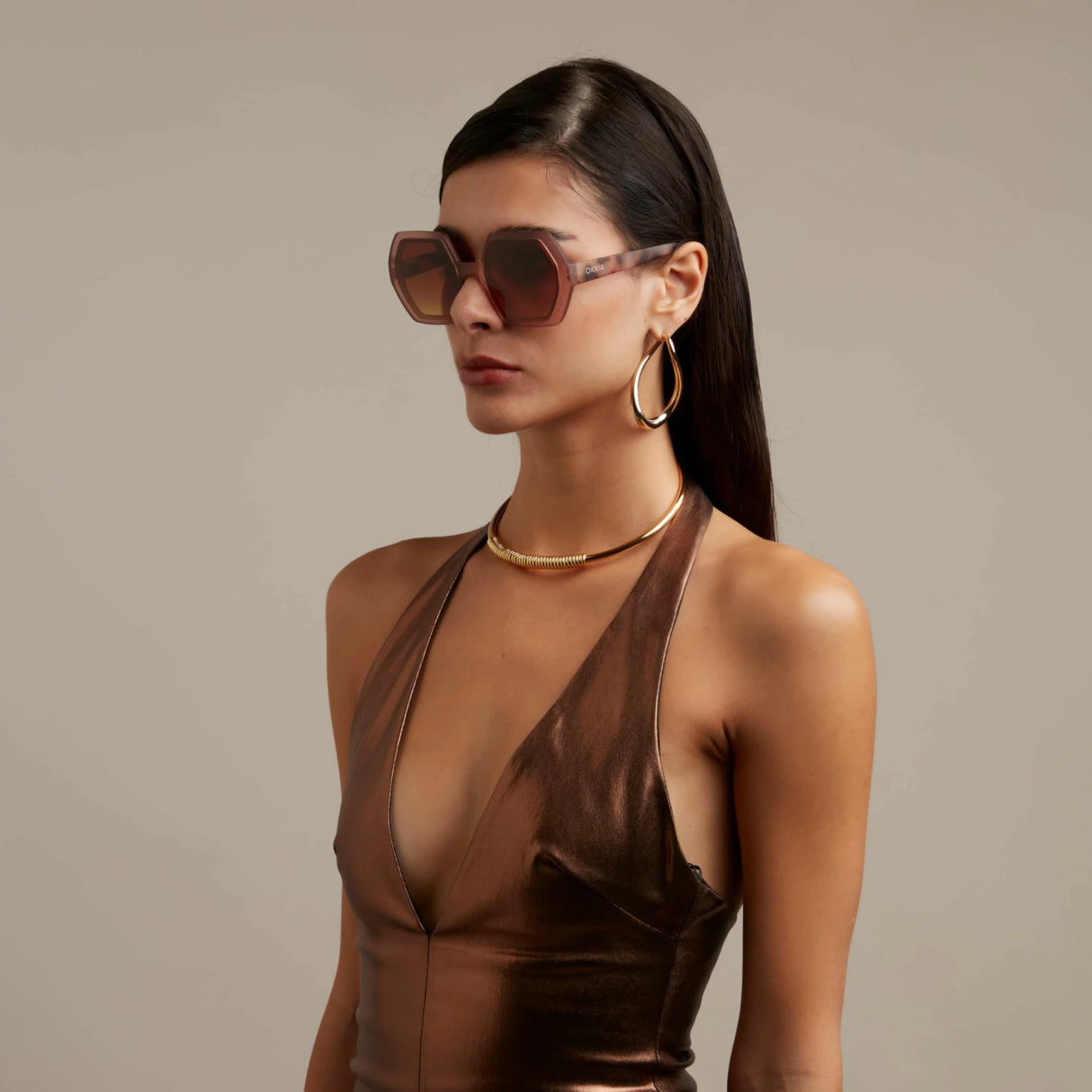 ZONNEBRIL EMMA - PINK HAVANA