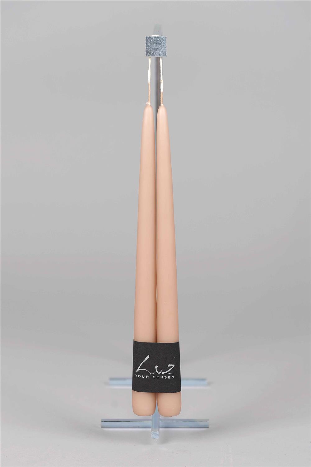 SET TAPER CANDLES 30 CM - PORTOBELLO