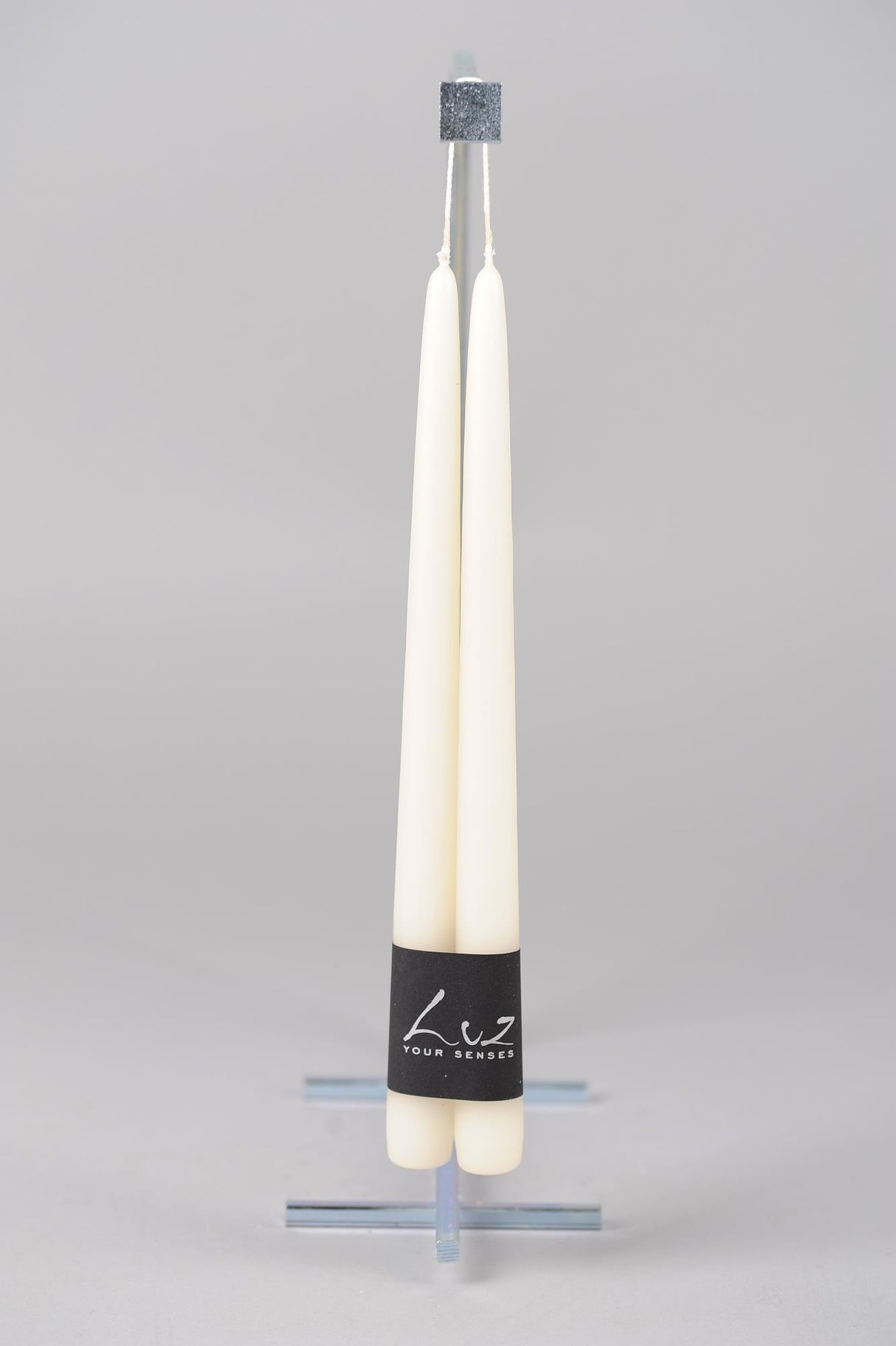 SET TAPER CANDLES 30 CM - ASPARAGUS