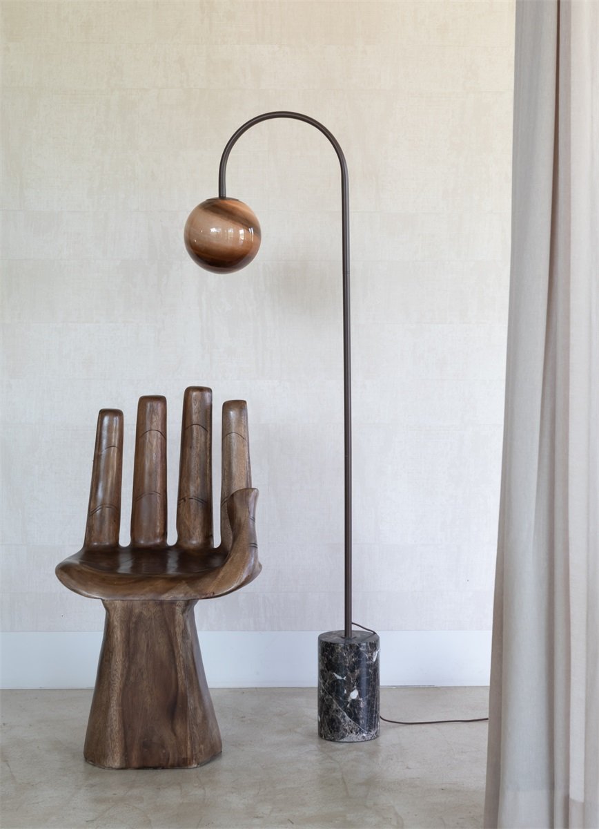 TIVOLI FLOOR LAMP - BROWN
