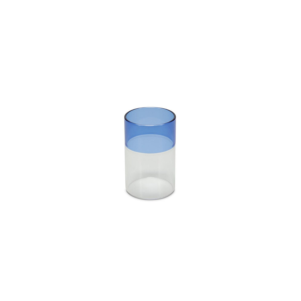 CRUSE SET VAN 2 GLAZEN - BLAUIW