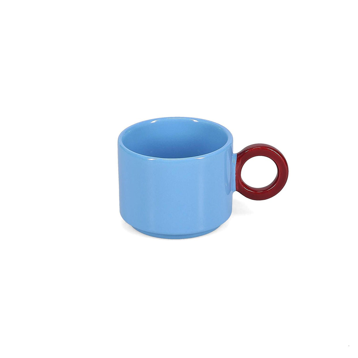MOK LOU - LIGHT BLUE / BURGUNDY