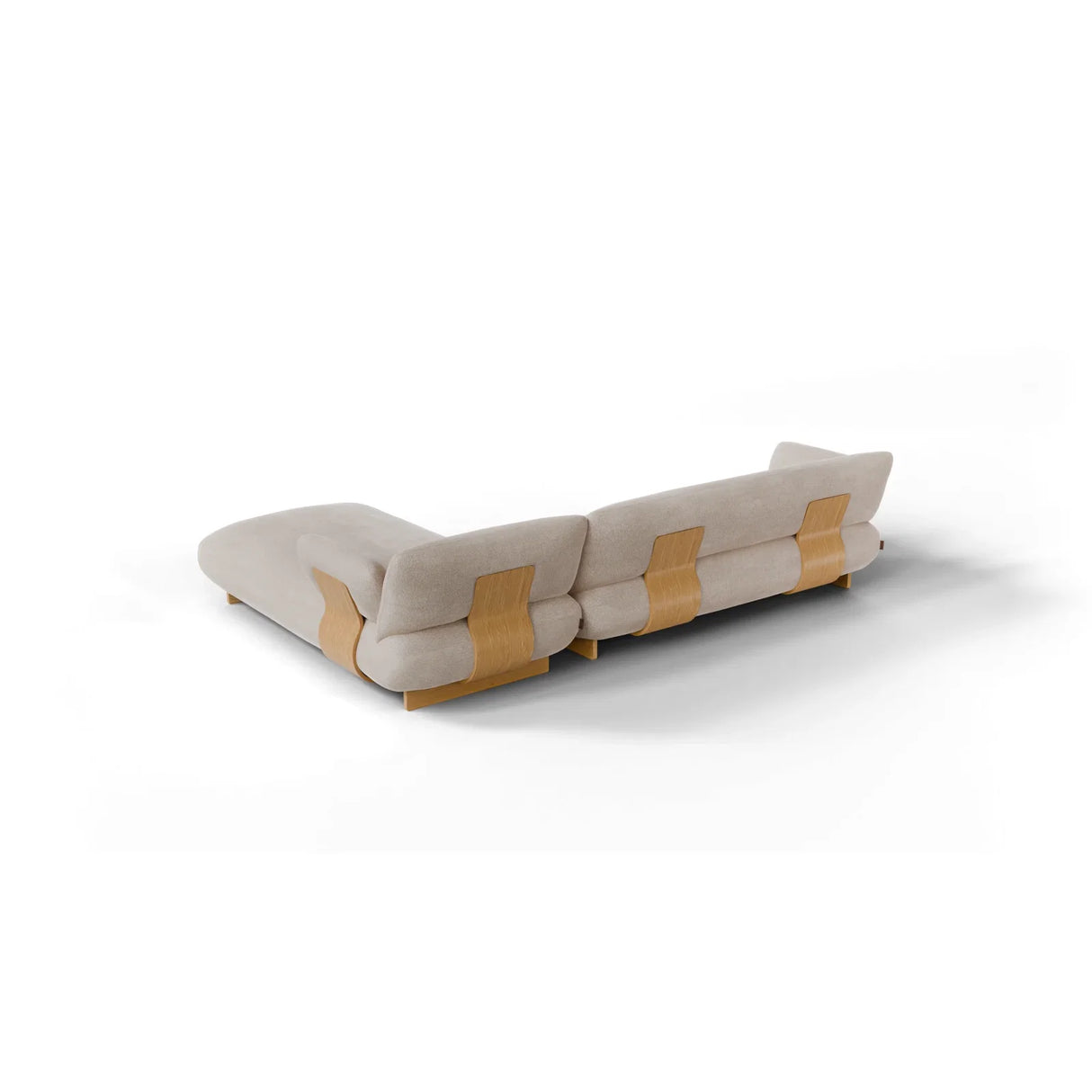MOCO SOFA 2SEATER + CHAISE LONGUE - STOF BOUCLA