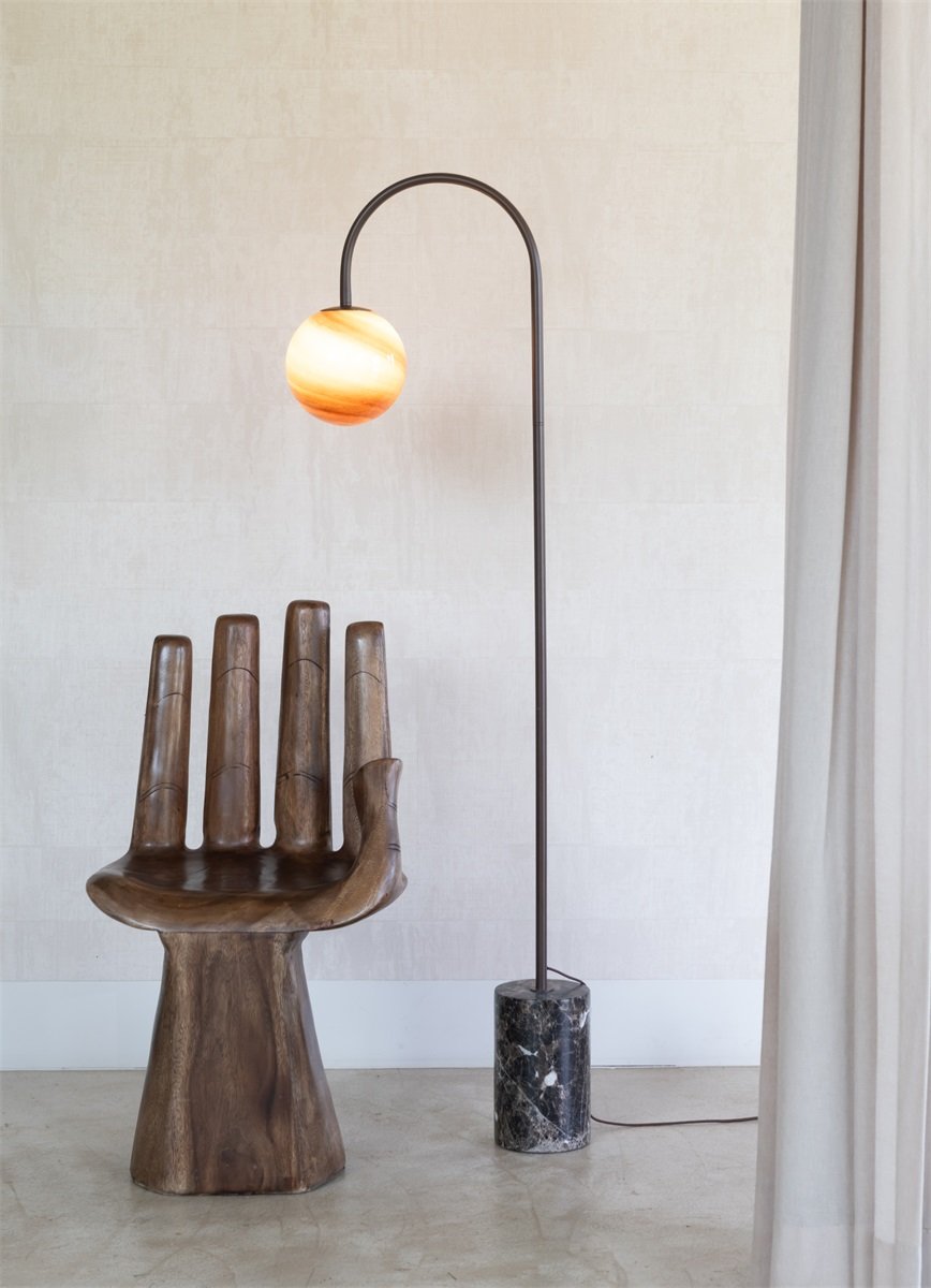 TIVOLI FLOOR LAMP - BROWN