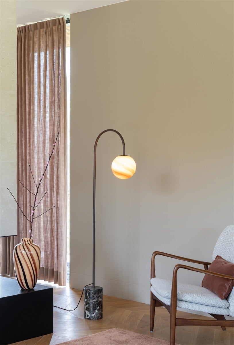TIVOLI FLOOR LAMP - BROWN