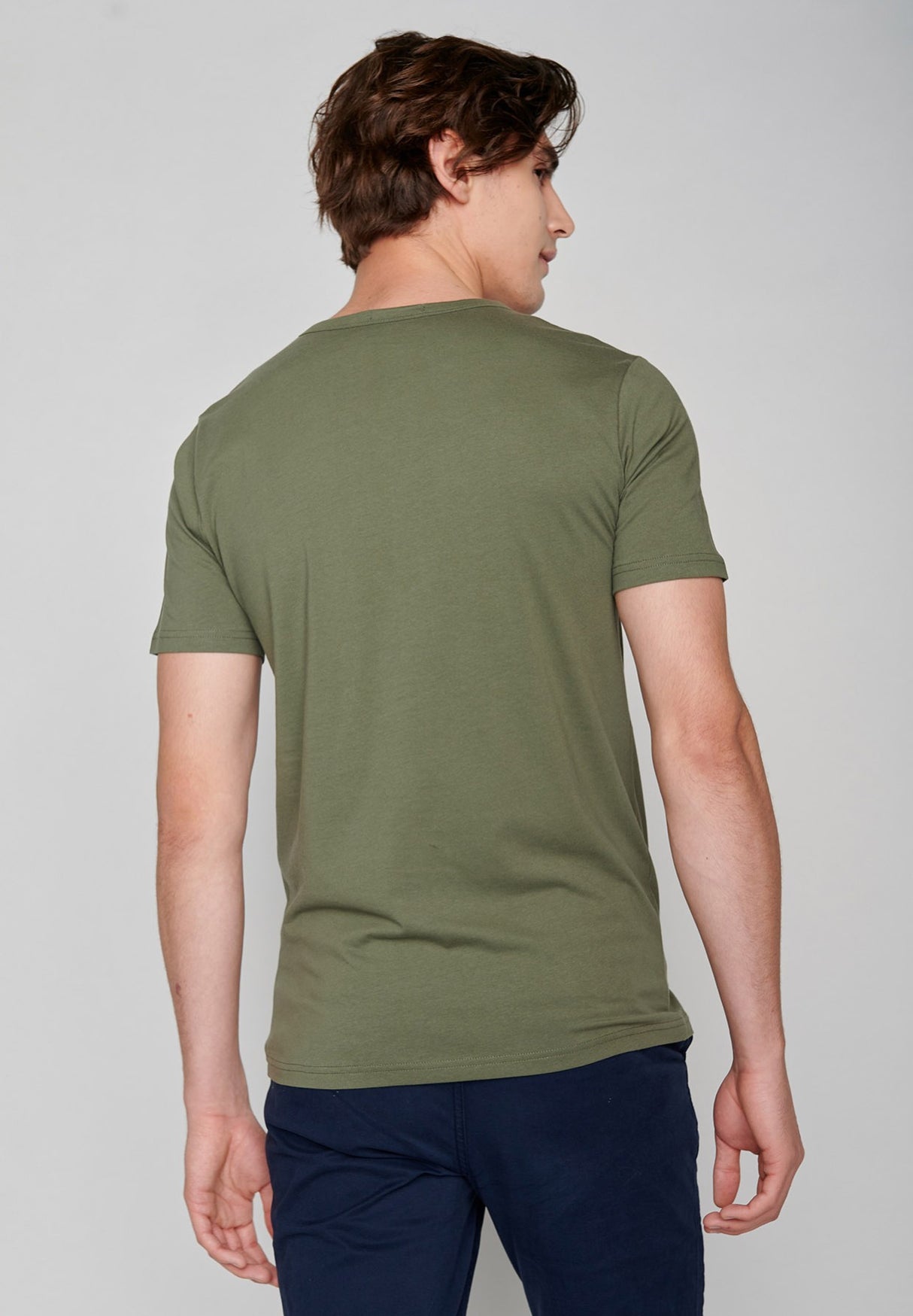 T-SHIRT BIKE MIX PEAK - DIRTY OLIVE