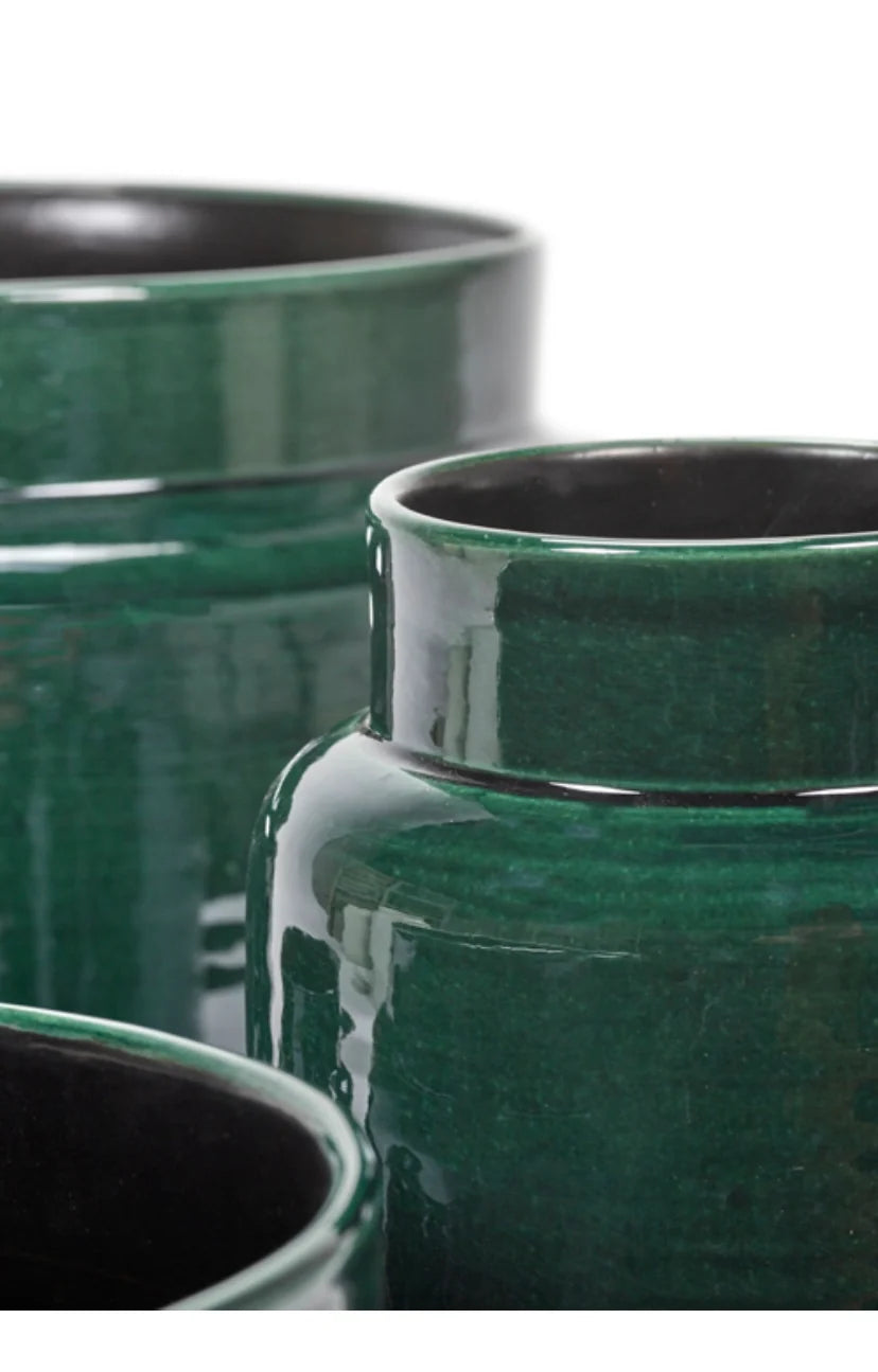 PLANTENPOT DARK GREEN - SMALL