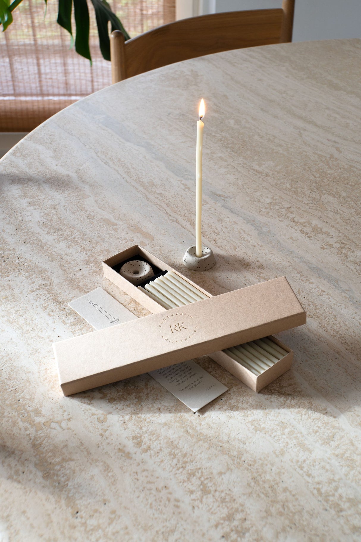 MINI MINDFUL MOMENT + 7 WITTE KAARSJES