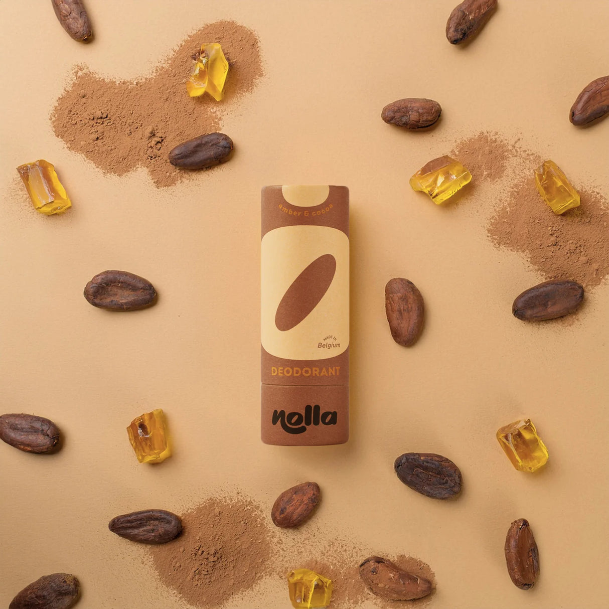 NATUURLIJKE DEODORANT - AMBER & CACAO