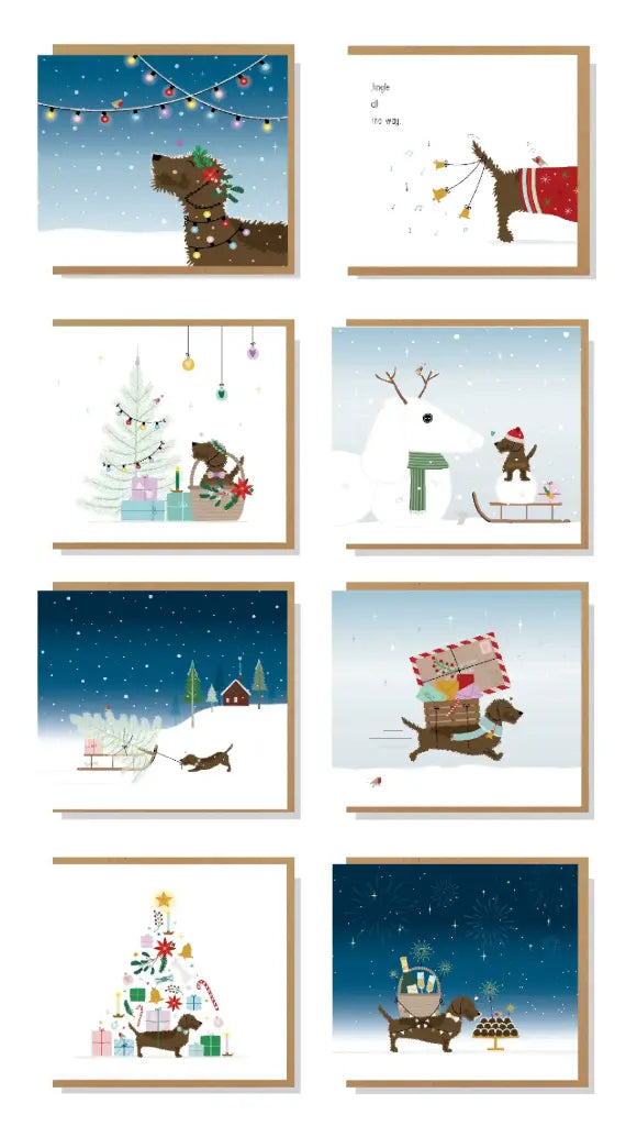 KERSTWENSKAARTEN - FRITS BOX