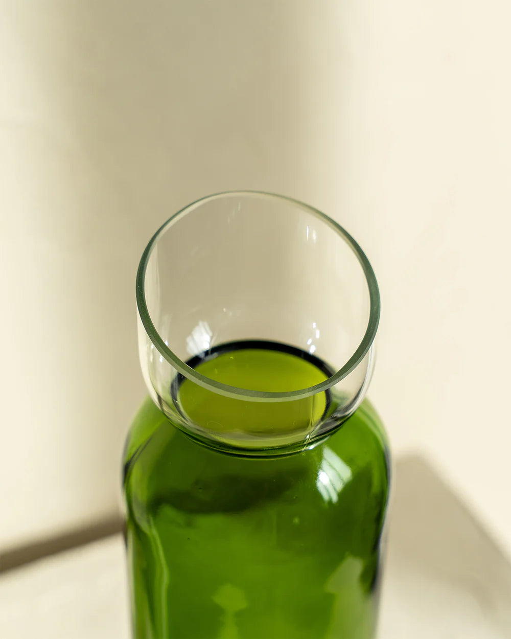 CARAFE BLANC/VERT