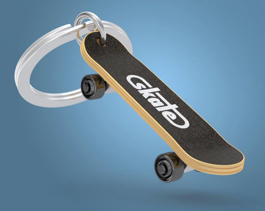 SLEUTELHANGER - SKATEBOARD