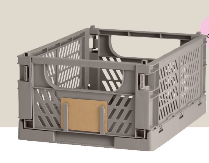 COLOUR CRATE - SMALL TAUPE