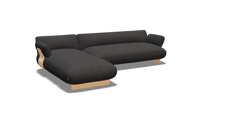 MOCO SOFA 2SEATER + CHAISE LONGUE - STOF BOUCLA