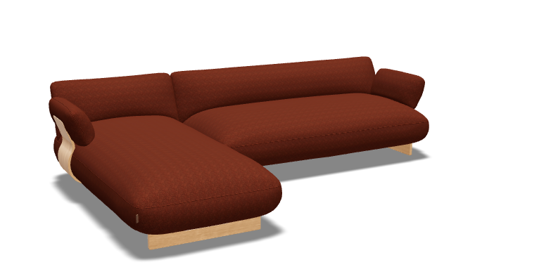 MOCO SOFA 2SEATER + CHAISE LONGUE - STOF BOUCLA
