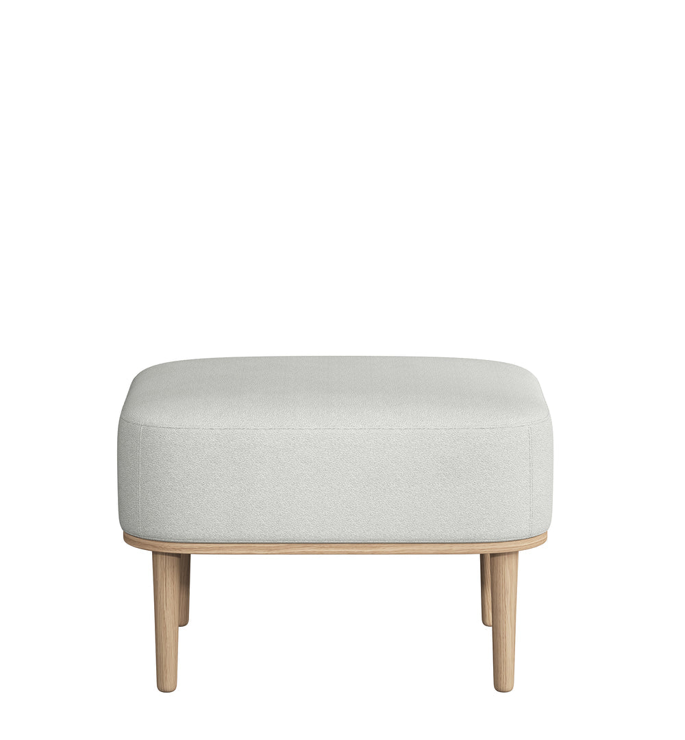 SERENA OTTOMAN - SILVER GREY