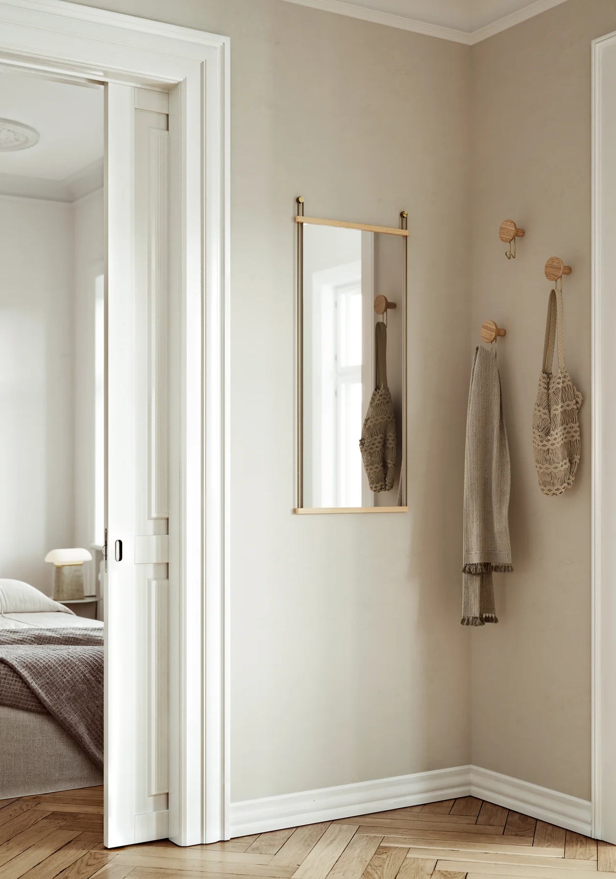 SUSPENDED MIRROR - LARGE