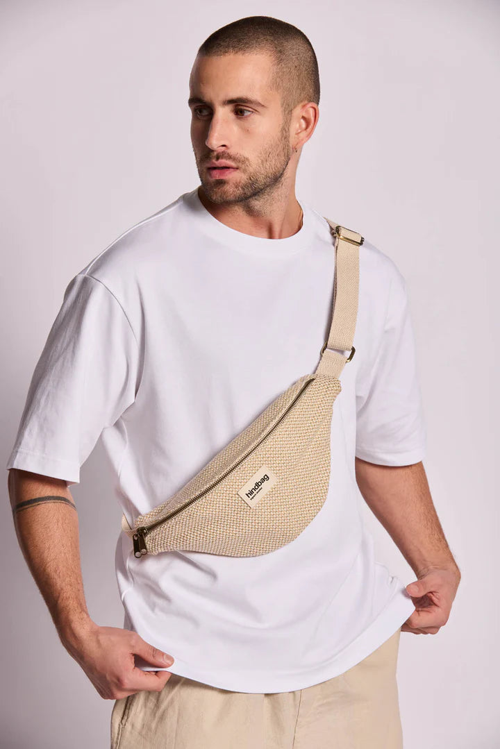 OLIVIA BUM BAG - NUDE