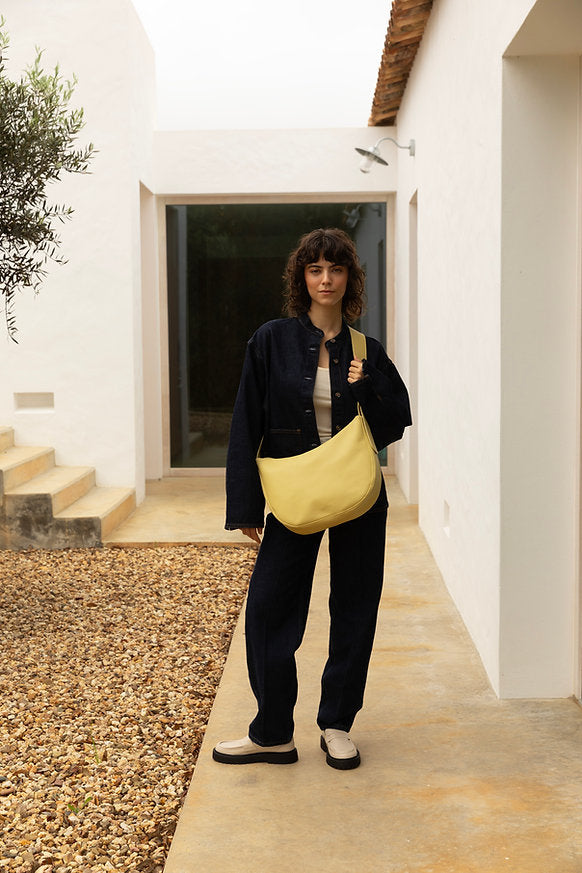 UMI CROSS BODY SHOPPER - PAMPAS