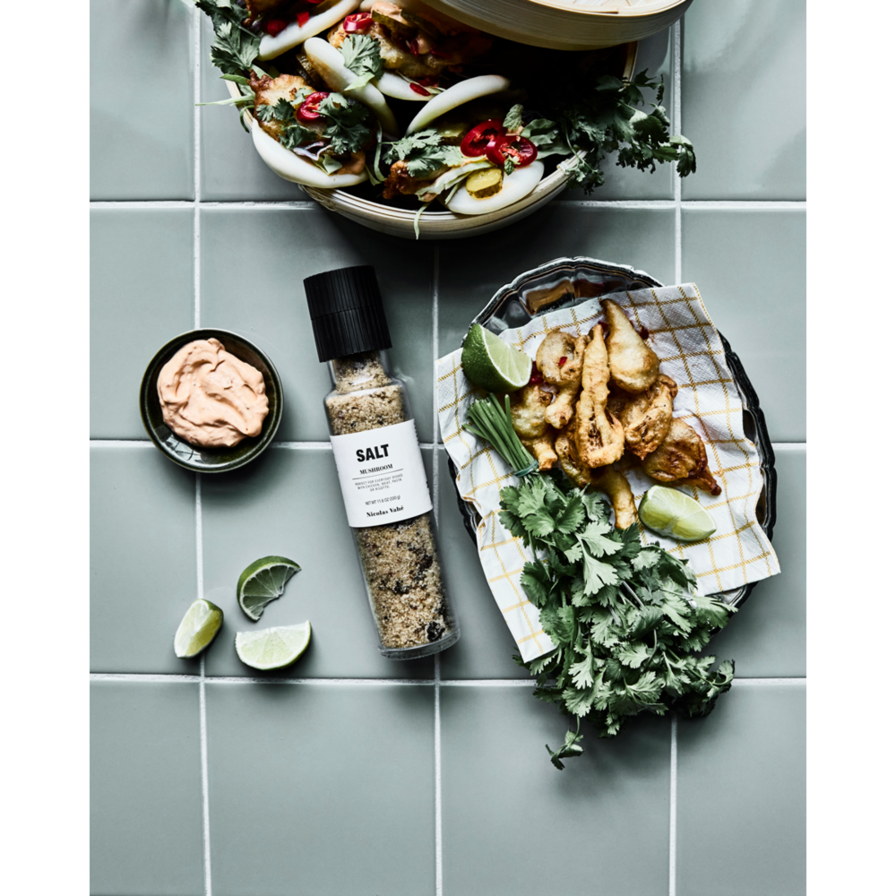 ZOUTMOLEN MET PADDESTOELEN