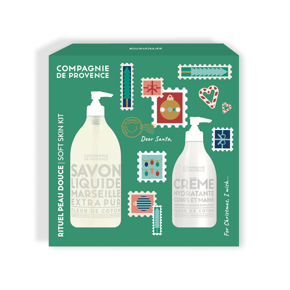 GIFTBOX HANDZEEP + HANDCREME - FLEUR DE COTON