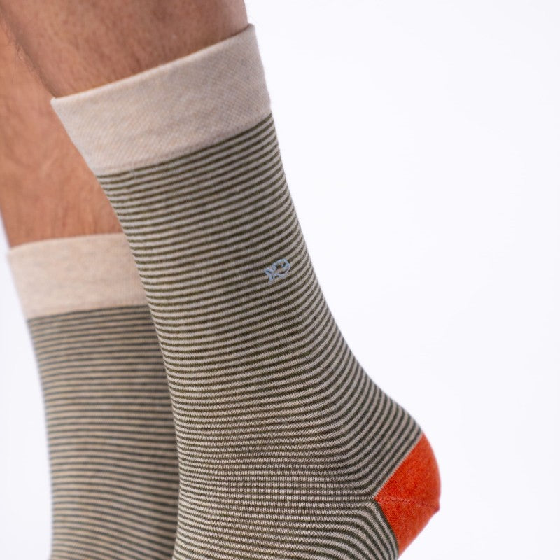 SOKKEN FINE STRIPES - CHAMPETRE