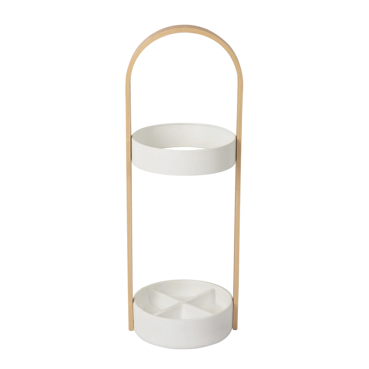 HUB UMBRELLA STAND WIT/NATUREL
