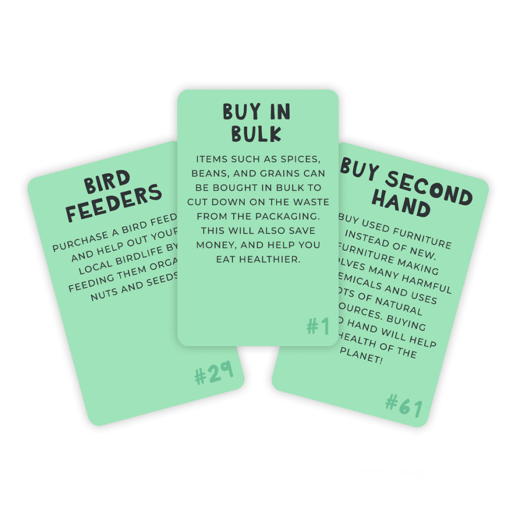 100 WAYS TO SAVE THE PLANET