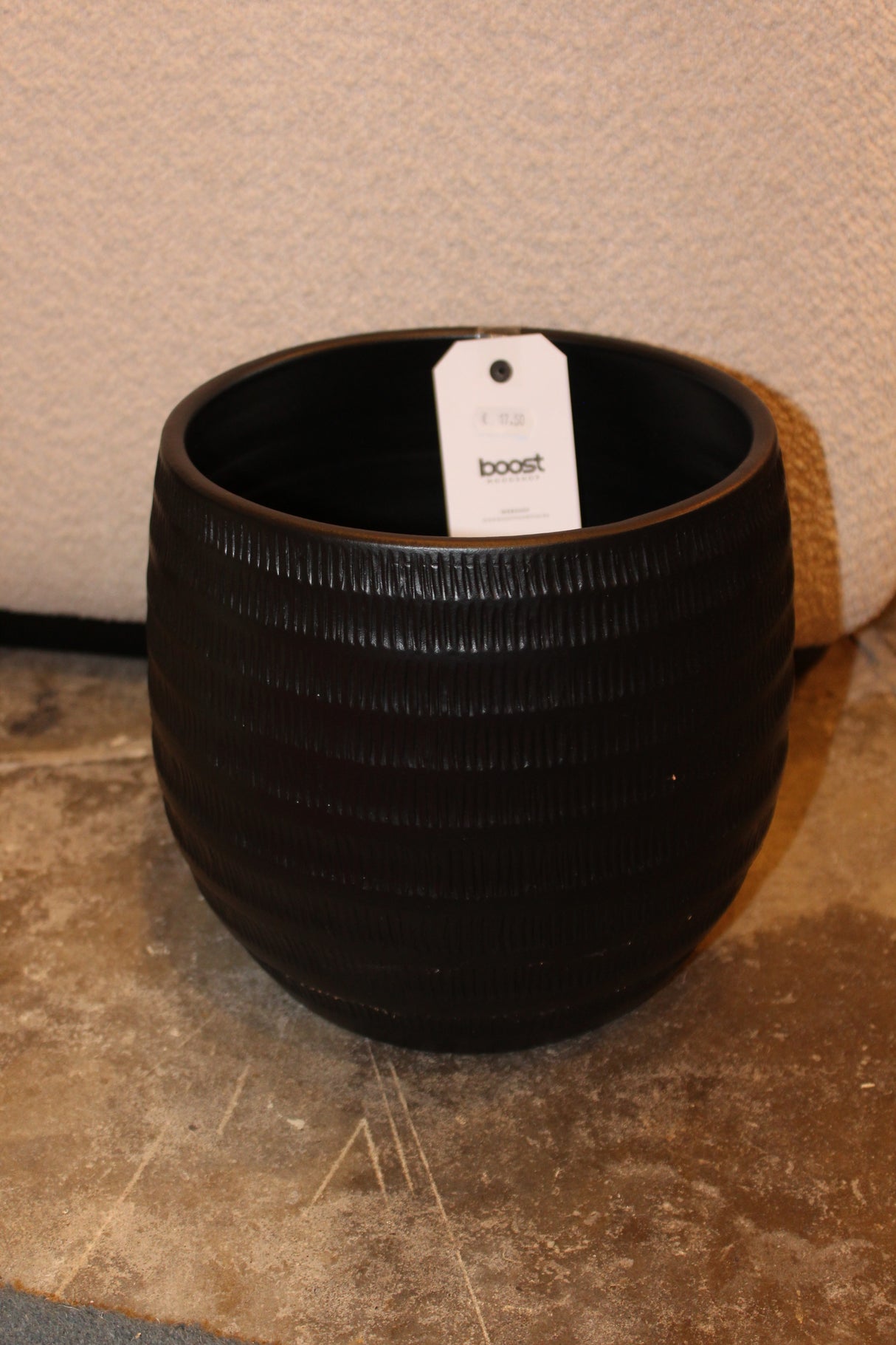 DM DEPOT BLOEMPOT ZWART