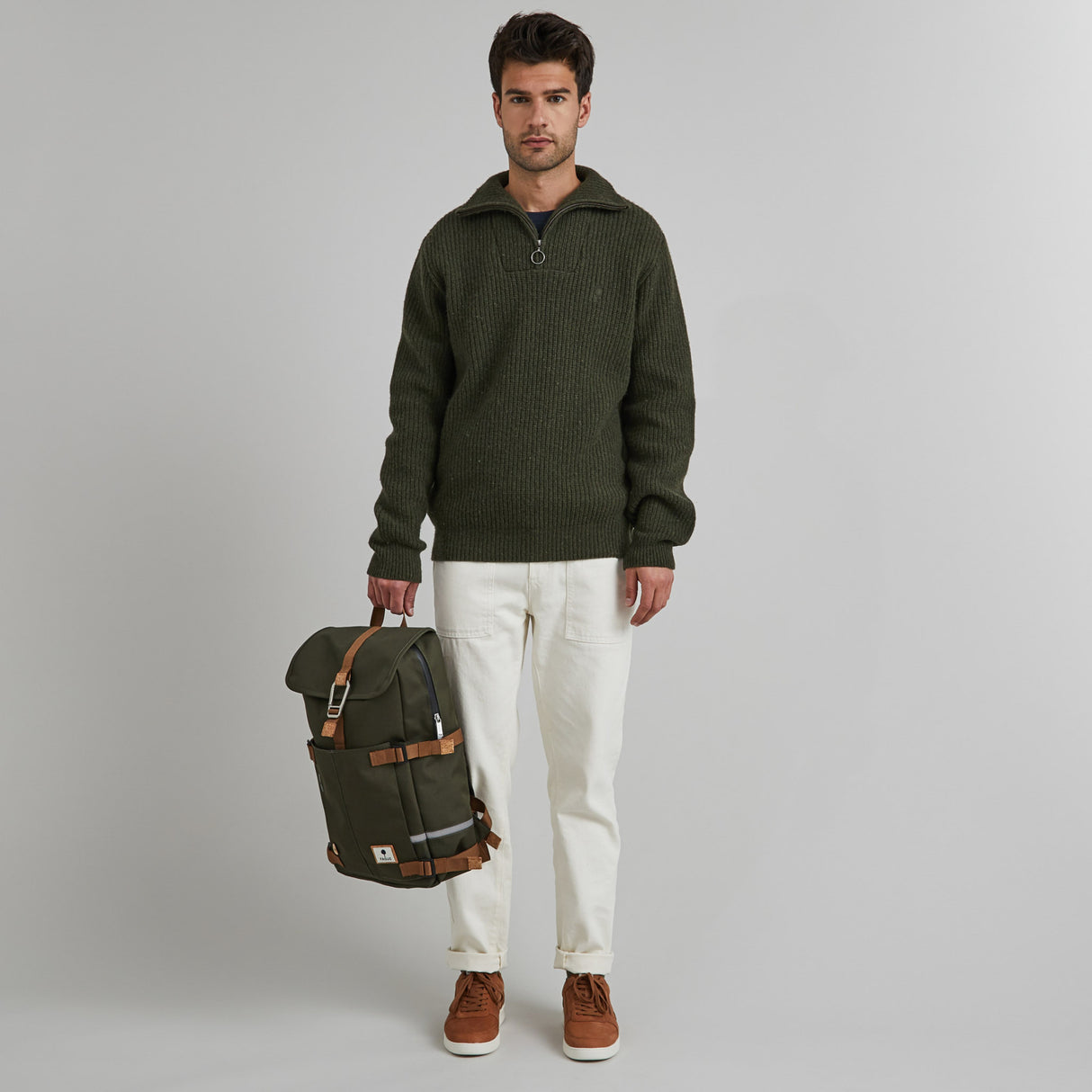 FAGUO RUGZAK BAG - KAKI GROEN