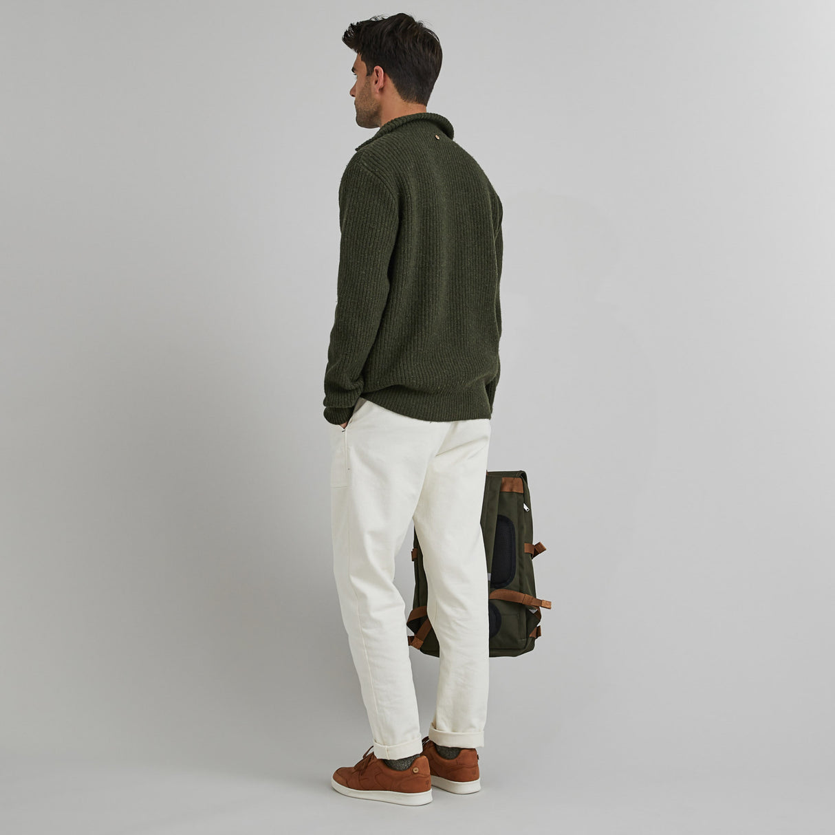 FAGUO RUGZAK BAG - KAKI GROEN