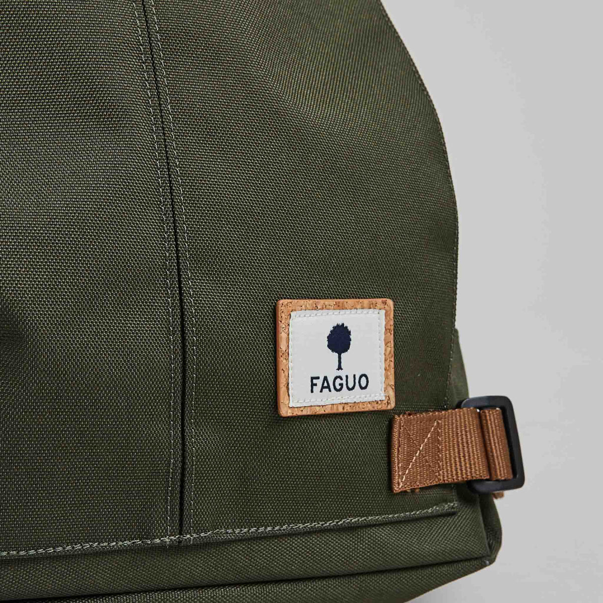 FAGUO RUGZAK BAG - KAKI GROEN