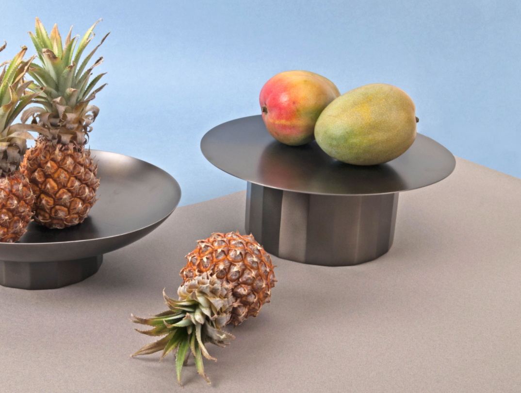 DORIC CAKE STAND BLACK
