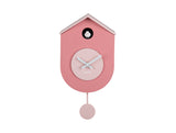 GRATO CUCKOO WANDKLOK - TAN ROSE & SOFT PINK