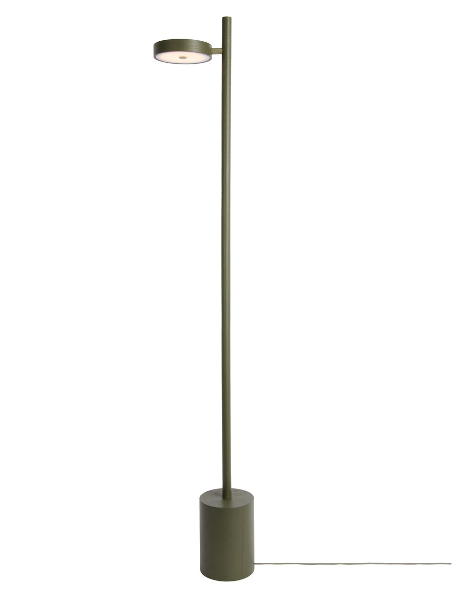 OKINAWA STAANDE LAMP - 1 SHADE - ASH GREEN