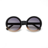 ZONNEBRIL MONICA - ZWART/ROZE