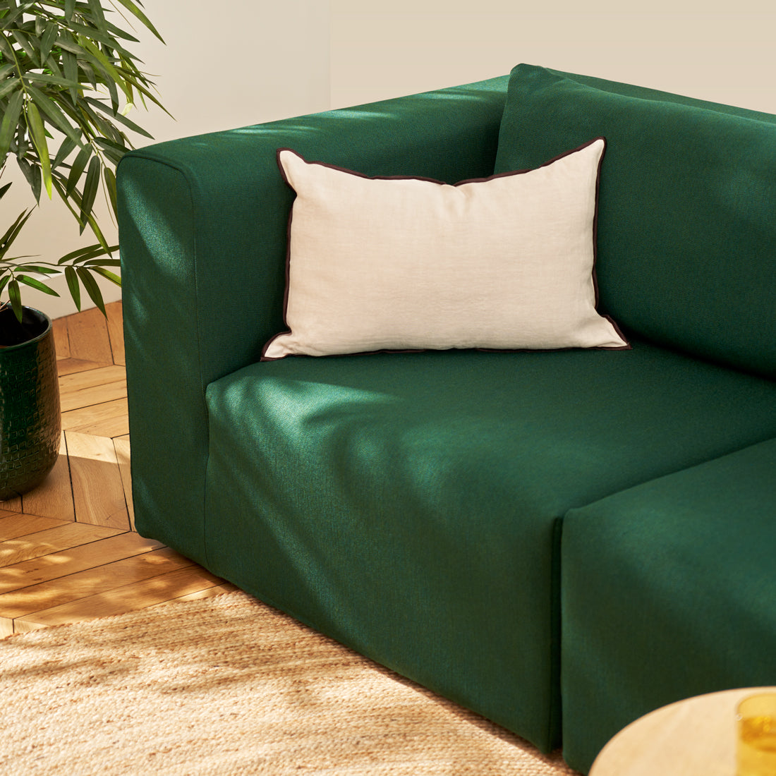 BRIDGE SOFA MET CHAISE LONGUE