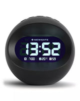 CENTRE OF THE EARTH ALARM CLOCK - ZWART