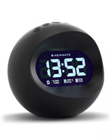 CENTRE OF THE EARTH ALARM CLOCK - ZWART