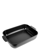 APPOLIA RECHTHOEKIGE OVENSCHAAL - ZWART