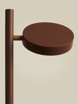 OKINAWA STAANDE LAMP - 1 SHADE - ASH TERRA BROWN