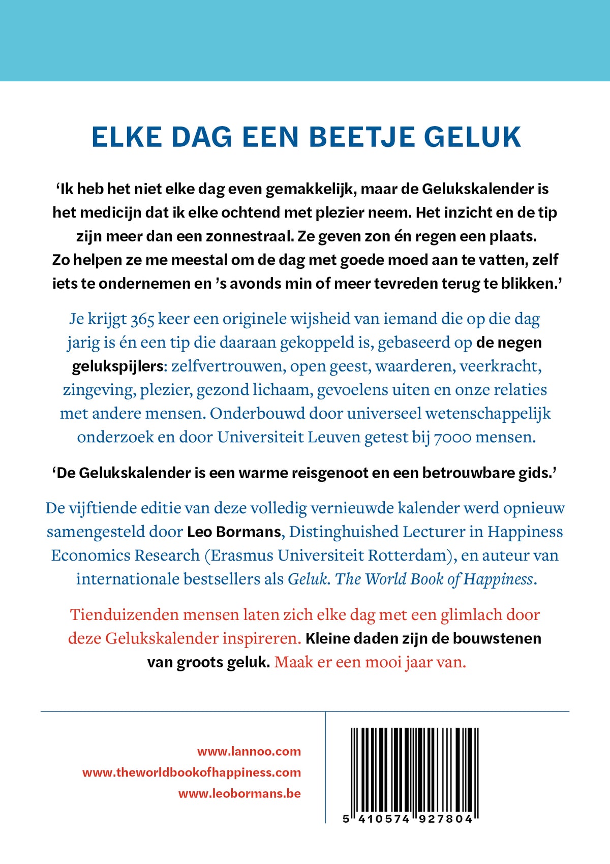 EEN JAAR VOL GELUK 2027