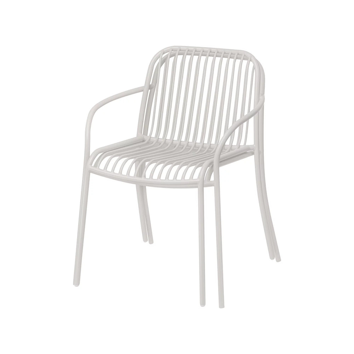 YUA WIRE ARMCHAIR - SILK GRAY