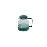 LIV THEEPOT MET GLAZEN FILTER - GROEN