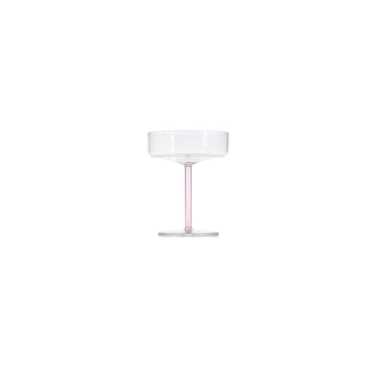 FIZZ SET VAN 2 CHAMPAGNE COUPES - ROZE