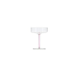 FIZZ SET VAN 2 CHAMPAGNE COUPES - ROZE